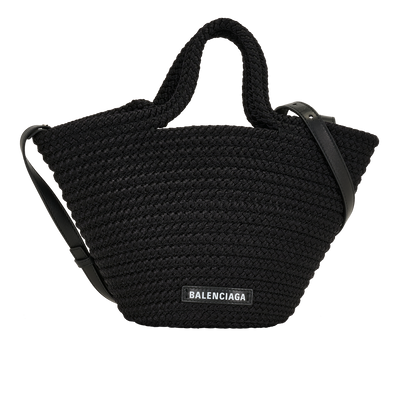 Small Ibiza, &pound;395, Handbags, Black, Leather, Front view